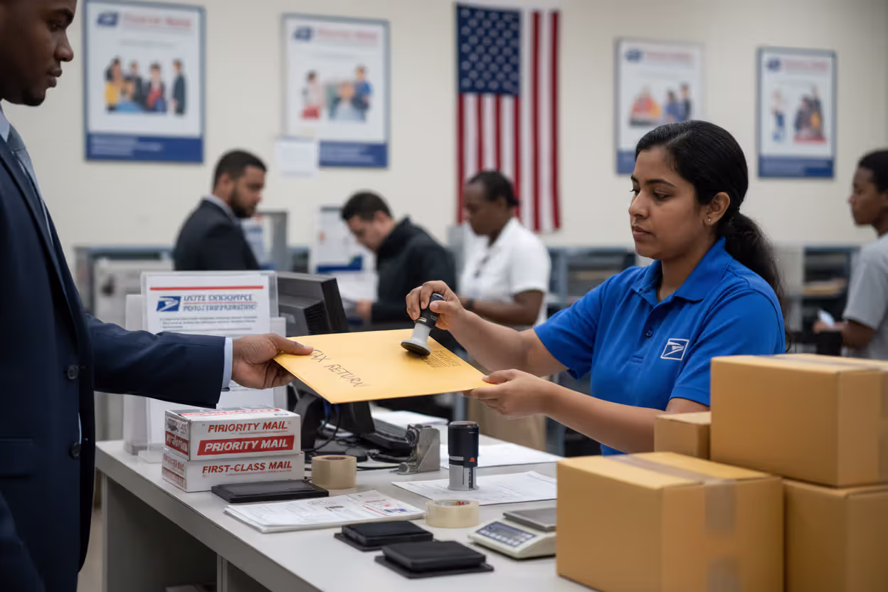 Taxpayer submitting an electronic tax return close to midnight