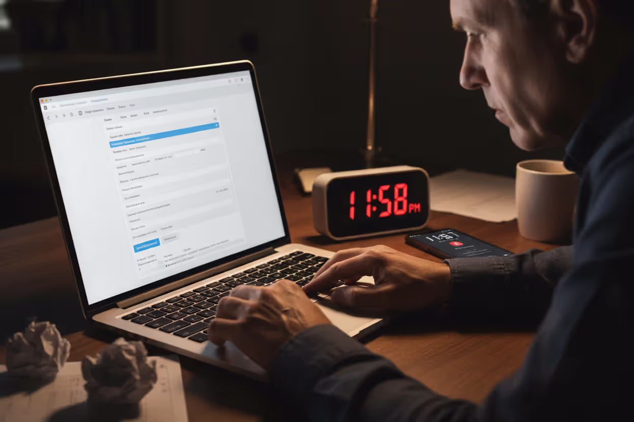 Reviewing a tax return for errors before filing