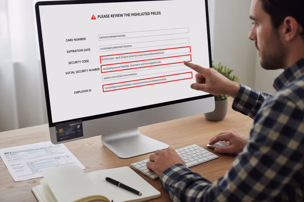 Common data entry mistakes in online tax filing